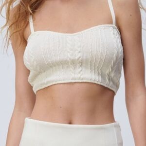 ZARA cable knit top